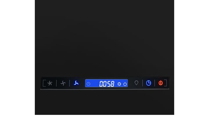 Ripustettava liesituuletin LCD 55 cm jauhemaalattu teräs - Musta - Talo & remontointi - Ilmastointi - Tuuletin