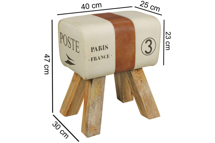 Brickworth Jakkara - Beige - Talo & remontointi - Keittiö & kylpyhuone - Keittiö & kodinhoitohuone - Keittiökalusteet - Keittiöjakkara