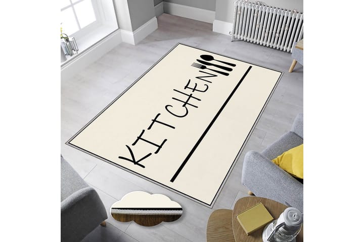 Matto Homefesto 100x200 cm - Monivärinen - Talo & remontointi - Keittiö & kylpyhuone - Keittiö & kodinhoitohuone - Keittiökalusteet - Keittiömatto