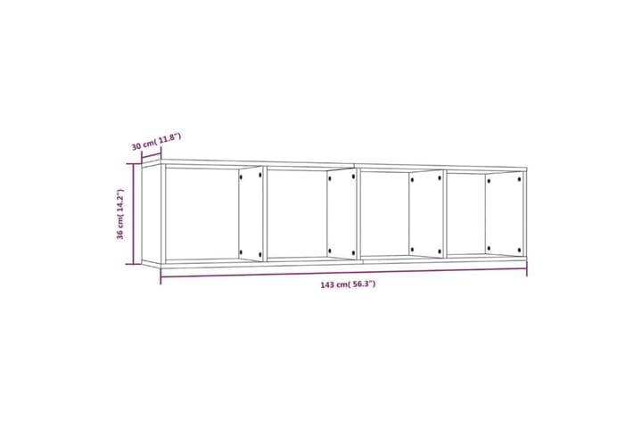 beBasic Kirjahylly / TV-taso ruskea tammi 143x30x36 cm tekninen puu - Ruskea - Talo & remontointi - Keittiö & kylpyhuone - Keittiö & kodinhoitohuone - Keittiön sisustus - Keittiöhylly