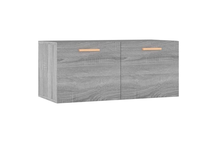 beBasic Seinäkaappi harmaa Sonoma 80x35x36,5 cm tekninen puu - Harmaa - Talo & remontointi - Keittiö & kylpyhuone - Keittiö & kodinhoitohuone - Keittiön sisustus - Keittiöhylly