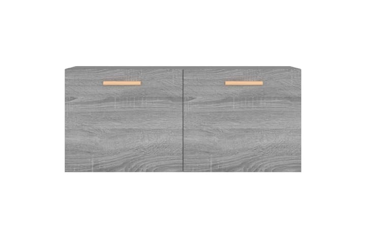 beBasic Seinäkaappi harmaa Sonoma 80x35x36,5 cm tekninen puu - Harmaa - Talo & remontointi - Keittiö & kylpyhuone - Keittiö & kodinhoitohuone - Keittiön sisustus - Keittiöhylly