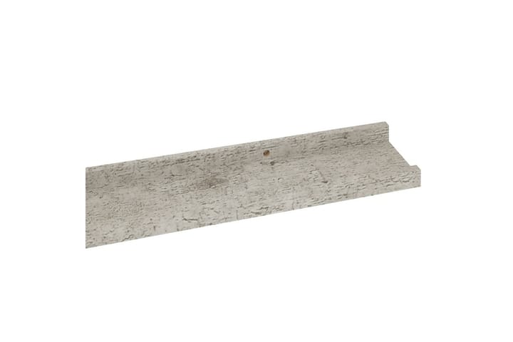 Seinähyllyt 2 kpl  betoninharmaa 100x9x3 cm - Talo & remontointi - Keittiö & kylpyhuone - Keittiö & kodinhoitohuone - Keittiön sisustus - Keittiöhylly