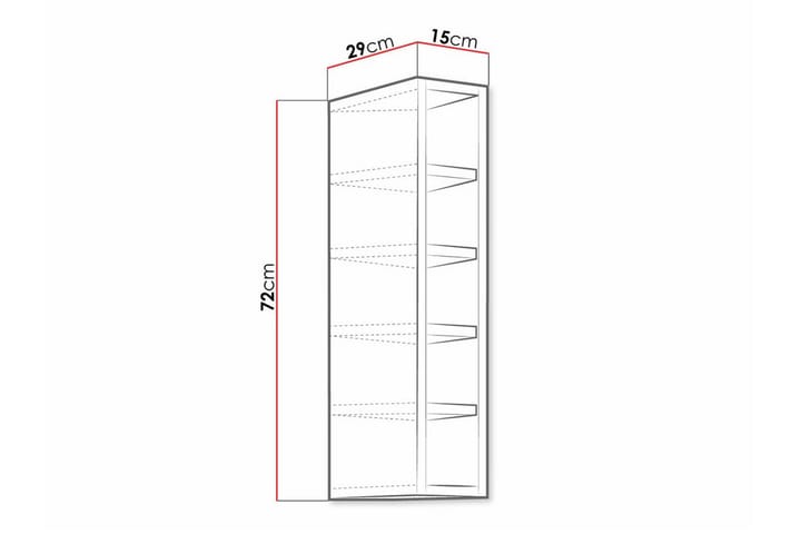 Keittiön Kaappi Templemore 15 cm - Valkoinen - Talo & remontointi - Keittiö & kylpyhuone - Keittiö & kodinhoitohuone - Keittiön sisustus - Keittiökaappi