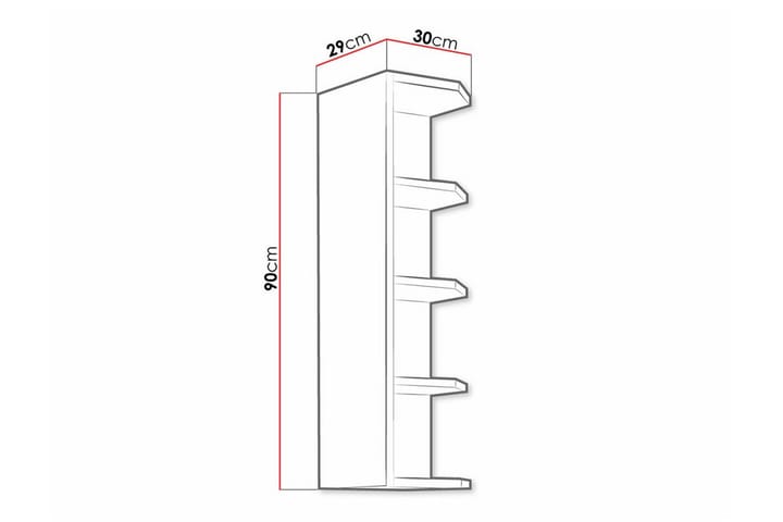 Keittiön Kaappi Templemore 30 cm - Valkoinen - Talo & remontointi - Keittiö & kylpyhuone - Keittiö & kodinhoitohuone - Keittiön sisustus - Keittiökaappi