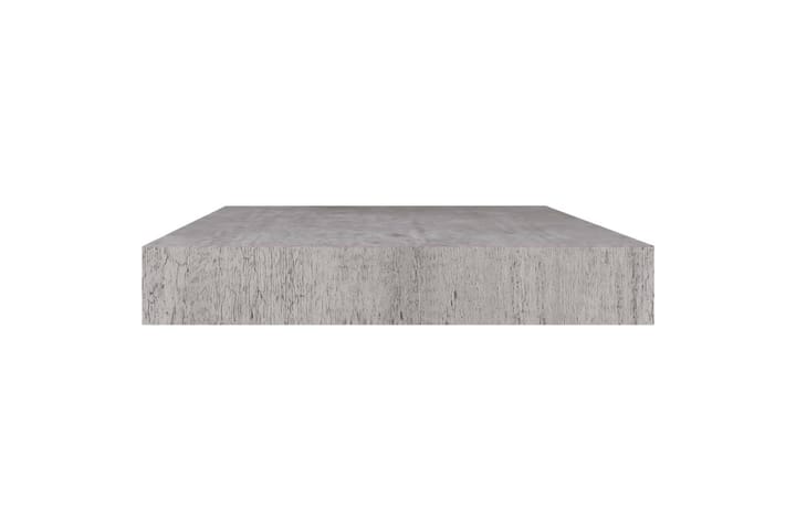 Kelluvat seinähyllyt 2 kpl betoninharmaa 50x23x3,8 cm MDF - Harmaa - Talo & remontointi - Keittiö & kylpyhuone - Keittiö & kodinhoitohuone - Keittiön sisustus - Keittiöhylly