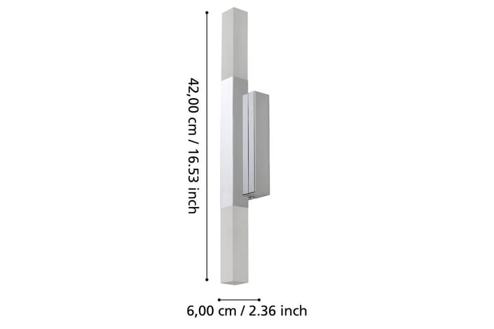 Peilivalaisin Eglo Alcudia Kromi Satiini - Kromi - Talo & remontointi - Keittiö & kylpyhuone - Kylpyhuone - Kylpyhuonekalusteet - Kylpyhuoneen valaistus