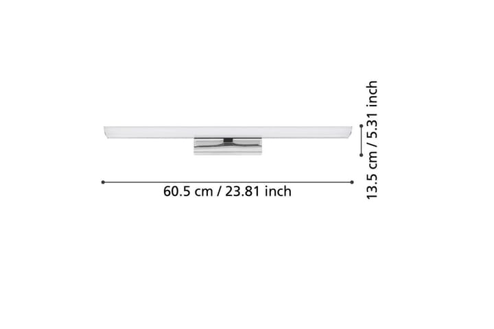 Peilivalaisin Eglo Tabiano-Z 605 mm - Valkoinen/Kromi - Talo & remontointi - Keittiö & kylpyhuone - Kylpyhuone - Kylpyhuonekalusteet - Kylpyhuoneen valaistus