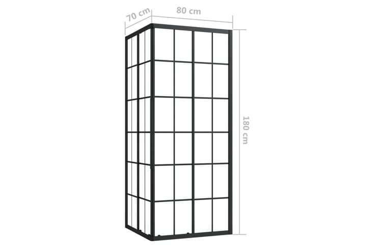 Suihkukaappi ESG 80x70x180 cm - Talo & remontointi - Keittiö & kylpyhuone - Kylpyhuone - Suihkukalusteet - Suihkuseinät