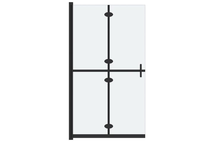 Walk-in suihkuseinä kokoontaittuva ESG-huurrelasi 100x190 cm - Talo & remontointi - Keittiö & kylpyhuone - Kylpyhuone - Suihkukalusteet - Suihkuseinät