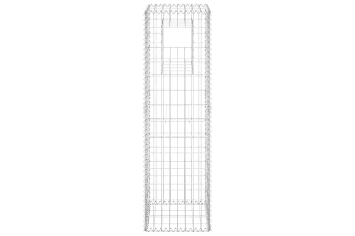 Kivikoripylväs 40x40x140 cm rauta - Talo & remontointi - Näkösuojat & aitaukset - Muuri - Kivikori