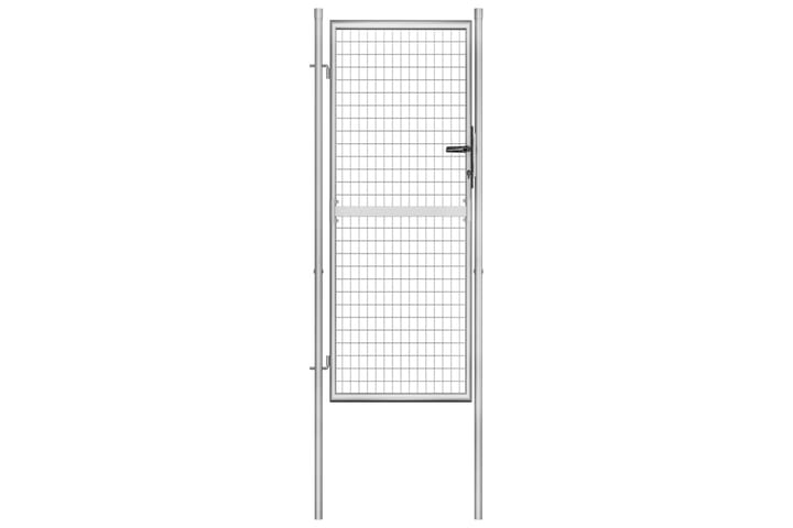 Puutarhaportti galvanoitu teräs 105x250 cm hopea - Hopea - Talo & remontointi - Näkösuojat & aitaukset - Portti
 - Portti ulos