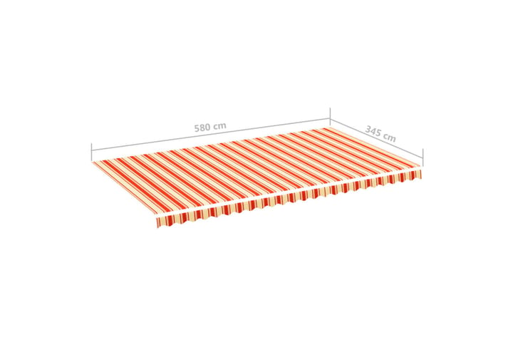 Varakangas markiisiin 6x3,5 m - Keltainen/Oranssi - Talo & remontointi - Rakentaminen - Ikkunat - Ikkunatarvikkeet