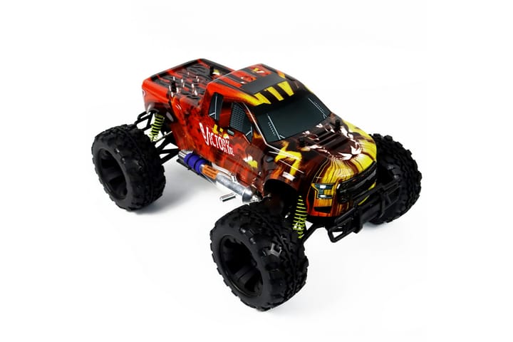 React RC-Auto New Tiger Nitro, 4WD - Musta/Oranssi - Radio-ohjattava auto