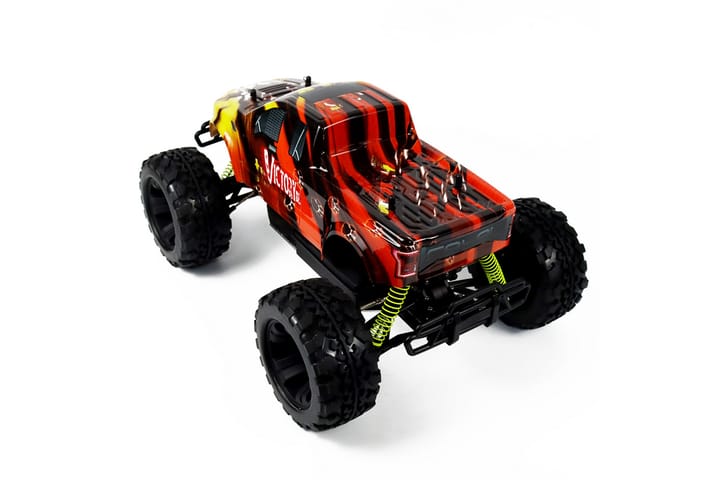 React RC-Auto New Tiger Nitro, 4WD - Musta/Oranssi - Radio-ohjattava auto