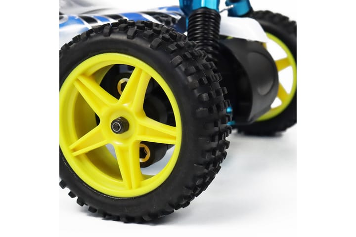 React RC-Auto Rtr SUPer Nitro, 4WD - Musta/Keltainen - Radio-ohjattava auto