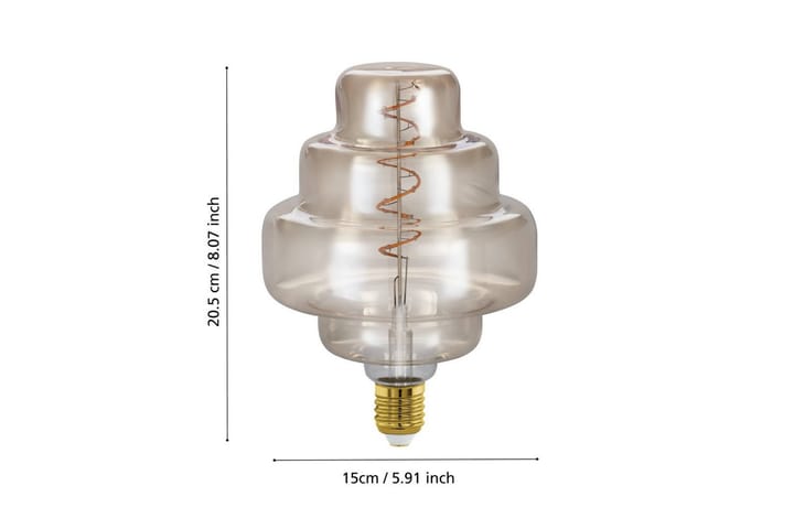 Valonlähde Eglo LM-E27-LED OR150 4W Amber - Kulta - Valaistus - Hehkulamppu & polttimo - LED-valaistus - LED-lamput - LED-lamppu