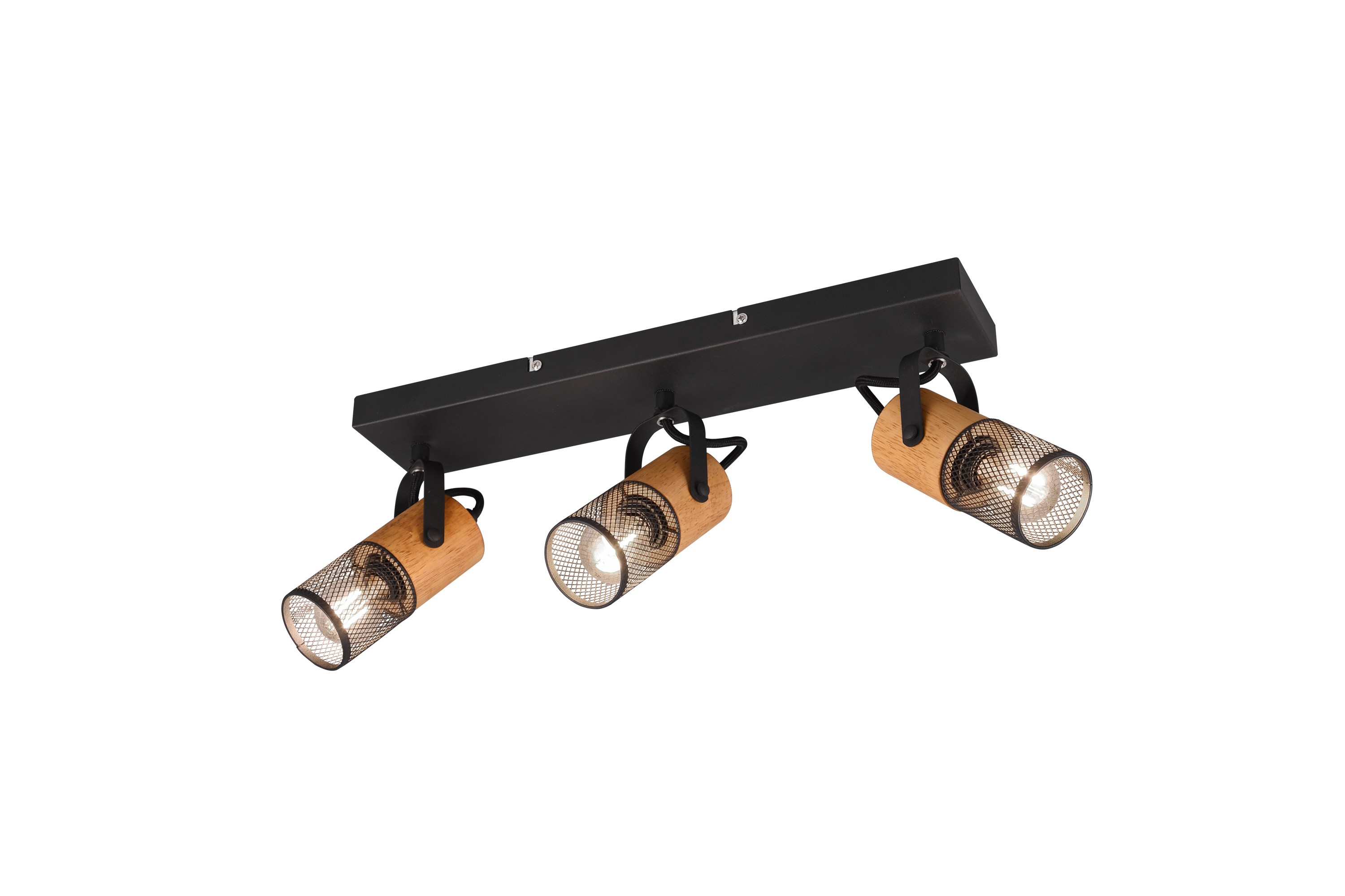 Trio Lighting Spotti Tosh 3-Os. E27 Mattamusta - TRIO