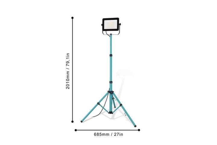 Työvalaistus Eglo LED-Stativvalaisin 100W - Valaistus - Hehkulamppu & polttimo - Työvalaistus - Työvalo