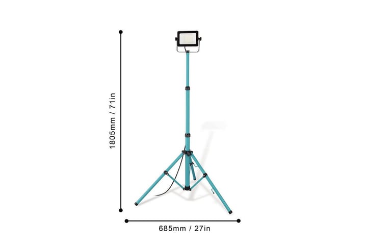 Työvalaistus Eglo LED-Stativvalaisin 30W - Valaistus - Hehkulamppu & polttimo - Työvalaistus - Työvalo