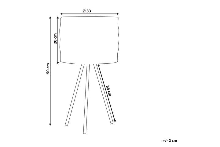 Argentil Pöytävalaisin 50 cm E27 - Kulta/Beige - Valaistus - Sisävalaistus & lamput - Erikoisvalaisin - Riisipaperivalaisin