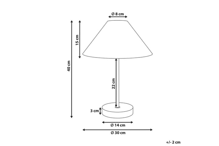 Boieba Pöytävalaisin 40 cm E27 - Monivärinen - Valaistus - Sisävalaistus & lamput - Erikoisvalaisin - Riisipaperivalaisin