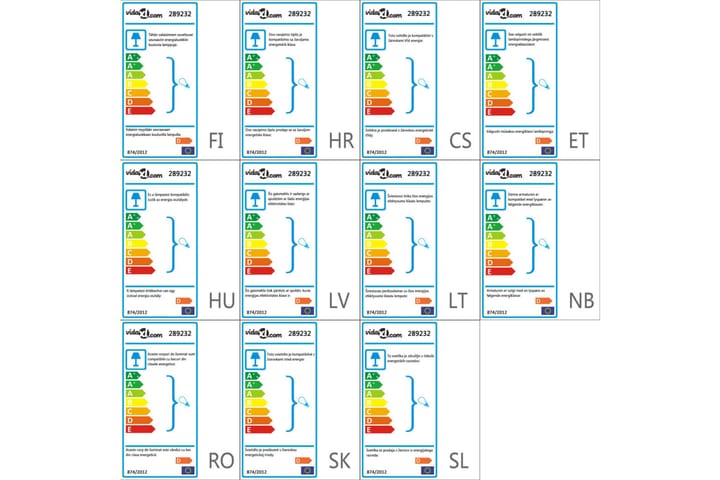 Kattovalaisin keraamisilla varjostimilla 3:lle E14 lampulle - Tiffanylamppu - Olohuoneen valaisin - Plafondit - Kattovalaisin