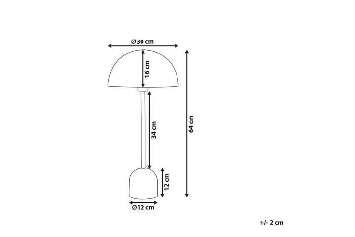 Macasina Pöytävalaisin 64 cm E27 - Kulta - Valaistus - Sisävalaistus & lamput - Erikoisvalaisin - Riisipaperivalaisin