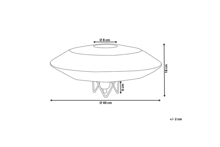 Texna Pöytävalaisin 18 cm E27 - Luonnollinen - Valaistus - Sisävalaistus & lamput - Erikoisvalaisin - Riisipaperivalaisin