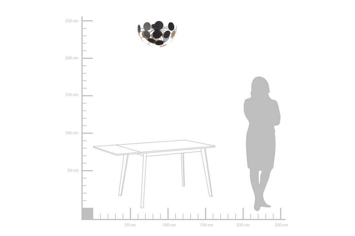 Plafondi Damatria - Musta / Kulta - Valaistus - Sisävalaistus & lamput - Erikoisvalaisin - Tiffanylamppu