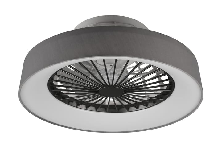 LED-Tuuletinplafondi Farsund Harmaa - TRIO - Tiffanylamppu - Olohuoneen valaisin - Plafondit - Kattovalaisin