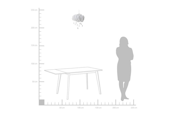 Kattovalaisin Ailenne 35 cm - Valkoinen - Valaistus - Sisävalaistus & lamput - Keittiövalaisin - Kattovalaisin keittiö