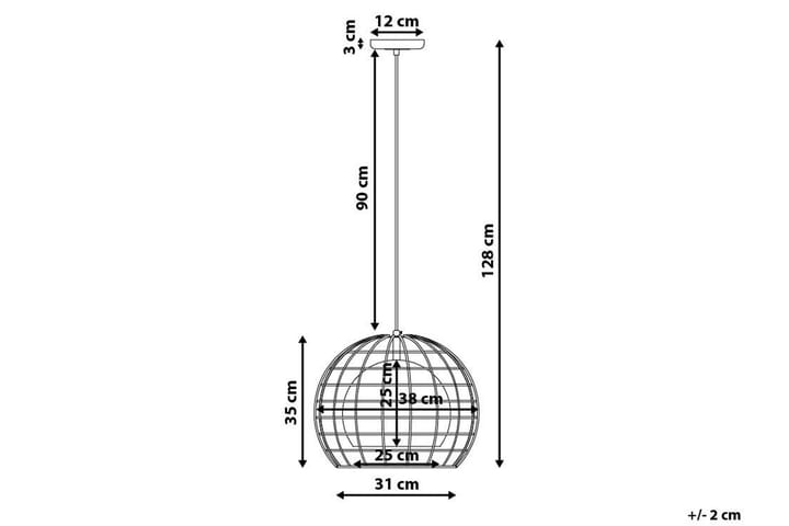 Kattovalaisin Liri 31 cm - Kupari - Valaistus - Sisävalaistus & lamput - Keittiövalaisin - Kattovalaisin keittiö