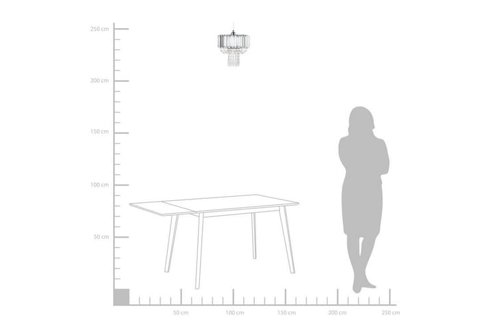 Kattokruunu Adorn 24 cm - Läpinäkyvä - Valaistus - Sisävalaistus & lamput - Kristallikruunut & kattokruunut