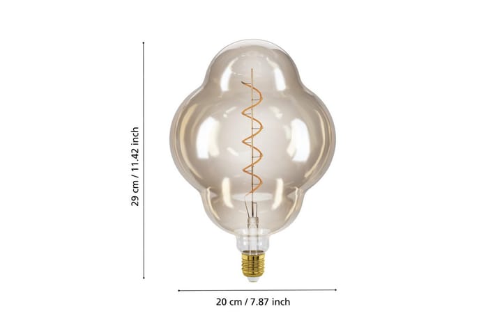 Valonlähde Eglo LM-E27-LED CL200 4W Amber - Amber - Valaistus - Sisävalaistus & lamput - Tunnelmavalaistus