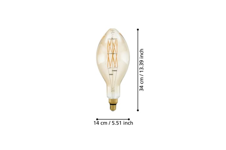 Valonlähde Eglo LM-E27-LED E140 8W 2100K - Valaistus - Sisävalaistus & lamput - Tunnelmavalaistus