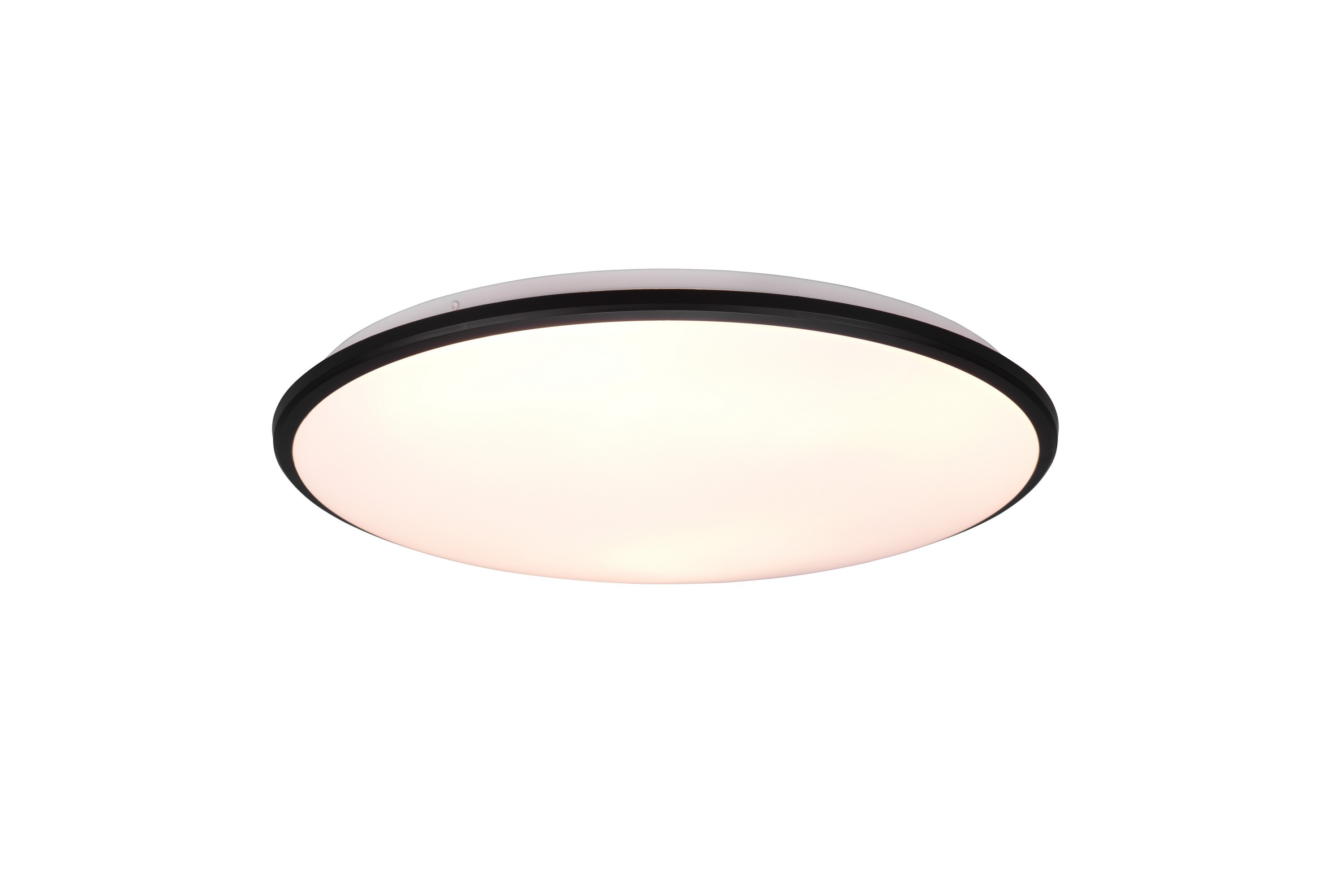 Trio Lighting LED-Kattovalaisin Limbus 50 cm Mattamusta - TRIO